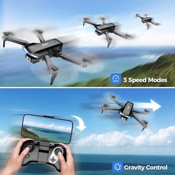 Velcase JY017 1080P FPV Foldable Drone Camera - Beginner Friendly Camera 1080P - Picture 4 of 7